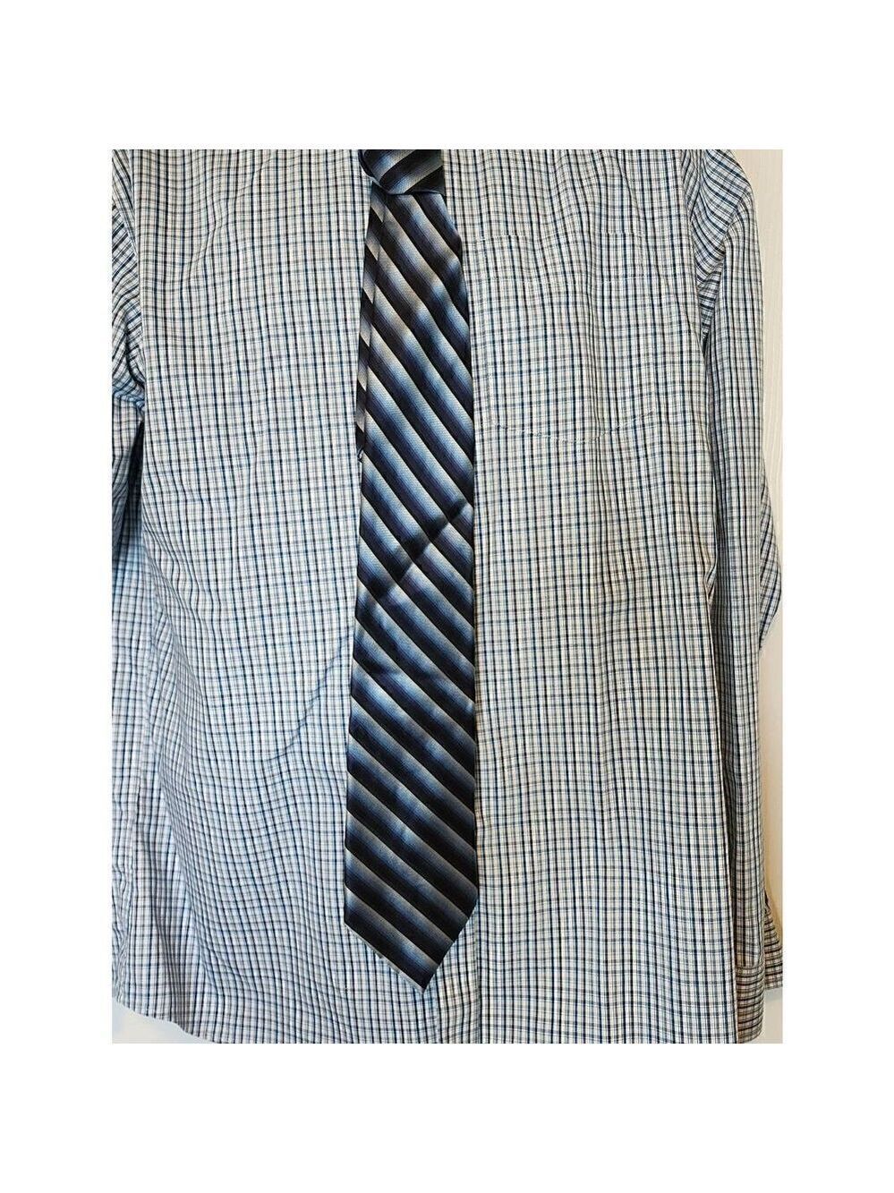 Arrow Blue Stiped Tie